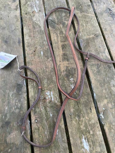 HK Americana oversize fancy stitched raised standing martingale