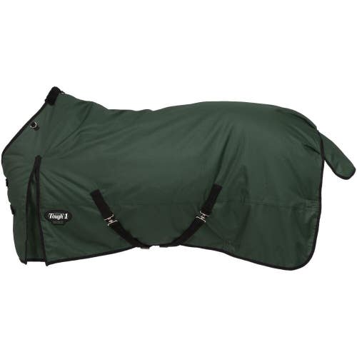 1200d  60" green Tough 1  Basics heavy weight waterproof turnout blanket