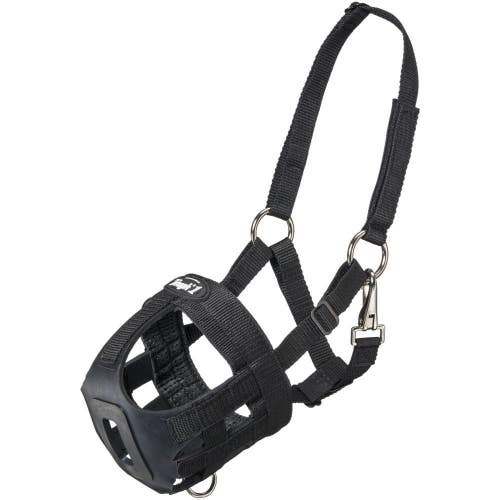 Tough 1 large horse Easy Breathe Grazing Muzzle w/halter