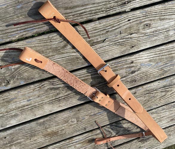 Undyed  leather complete rear cinch US made NWOT