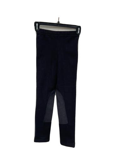 Child Small Polartec fleece winter riding Tights/ breeches Black, Helmet Helpers