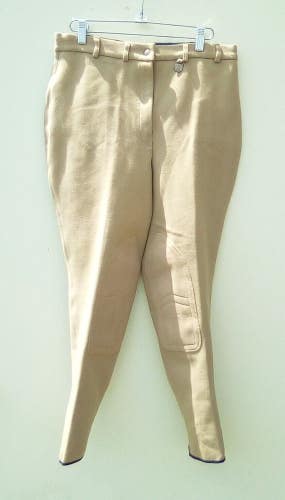 Ladies 30 x 24  Miller's Beige English Riding  Breeches USA