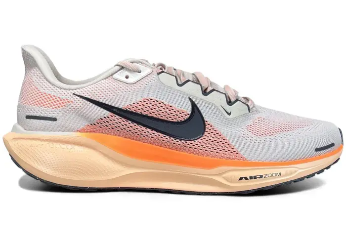 Size 10 - Nike Air Zoom Pegasus 41 Fossil Stone Dark Obsidian Washed Coral FD272