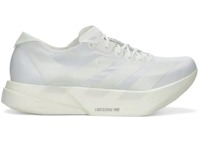 Size 13 - adidas Adizero Adios Pro 4 White JR6366