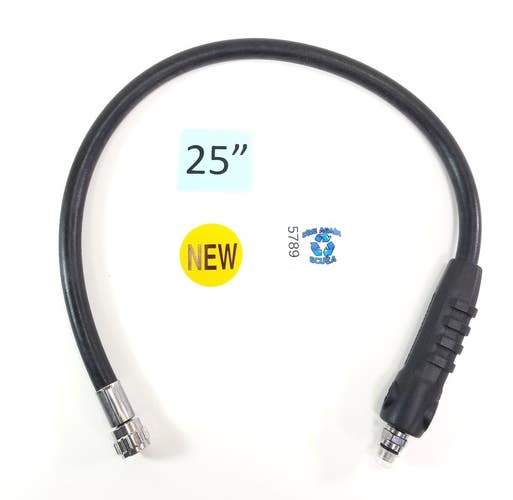 Genuine Scubapro 25 Super Flow Low Pressure Regulator Hose 420 PSI Scuba Dive