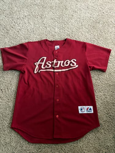 Houston Astros Brick Red Vintage Jersey Men’s Large