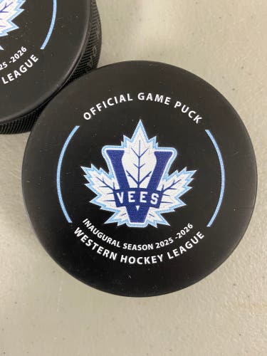 Penticton Vees puck