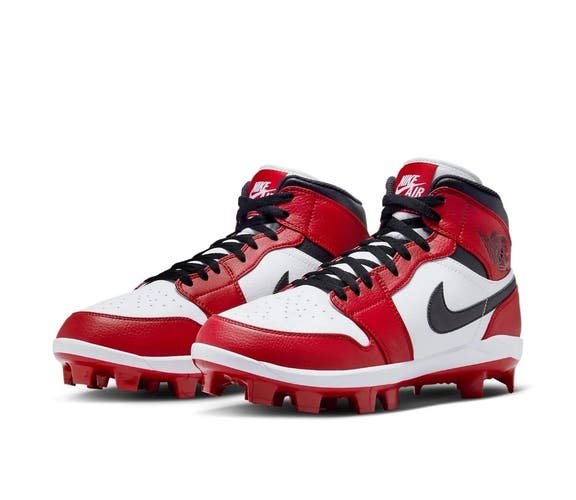 New Nike Air Jordan 1 Retro High MCS Chicago (Sz 11.5) Men Baseball  Cleats