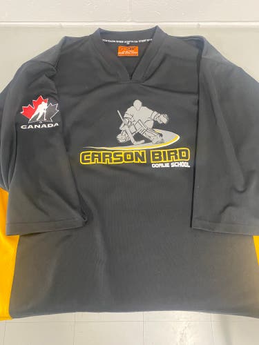Black Goalie Cut Intermediate jersey