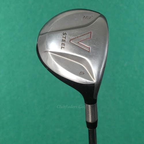 TaylorMade V-Steel Fairway 18 5 Wood True Temper Stepped Steel Stiff