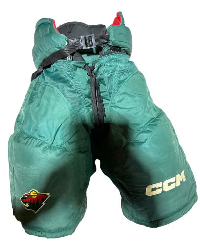 Wild Senior Large CCM HP45X Hockey Pants Pro Stock (Used) 47843