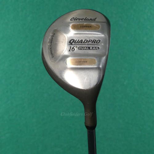 Cleveland QuadPro Dual Rail Fairway 16 4 Wood Precision Rifle 6.5 Steel Stiff