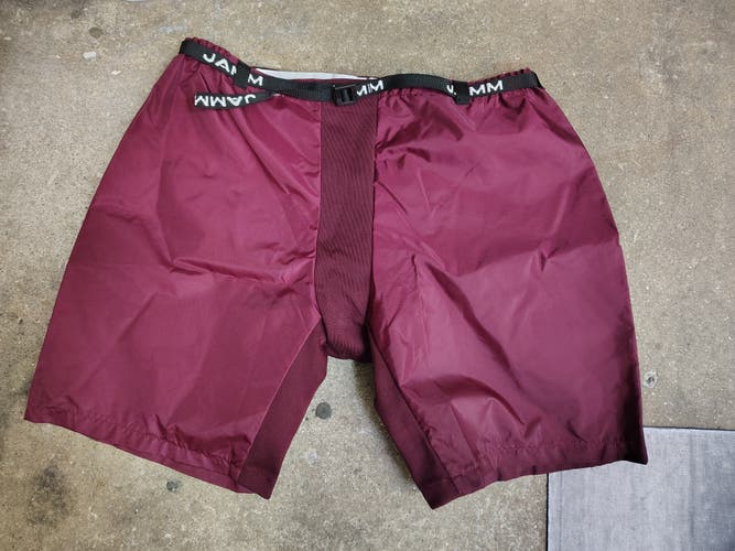 Maroon Jamm Sports Ice Hockey Player Pant Shell Cover Adult XXL (New)