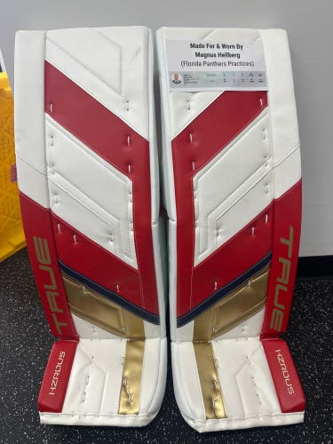 35" True HZRDUS Px4 Goalie Leg Pads Pro Stock (Used)