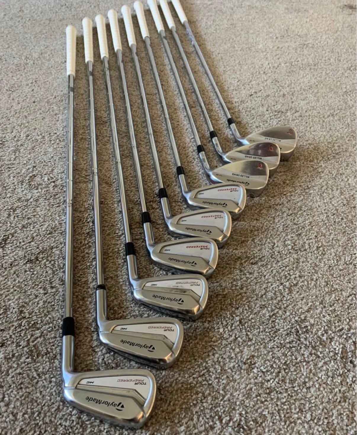 Tour Preferred TaylorMade Iron Golf Set Irons CB | Stiff MB