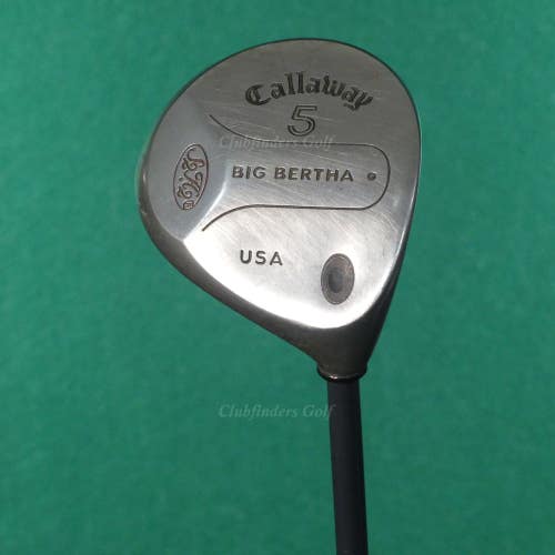 Callaway Original Big Bertha Fairway Wood 5 Factory RCH 90 Graphite Regular
