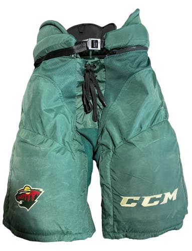 Wild Senior Large CCM HP45X Hockey Pants Pro Stock (Used) 28175