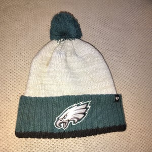 Adult Unisex One Size Fits Most 47 Brand Philadelphia Eagles Cuffed Knit Hat (New)