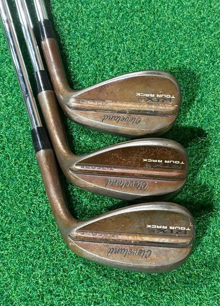 Cleveland RTX 6 ZipCore Tour 50*,54*,60* Wedge Set XStiff Dynamic