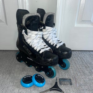 PRO STOCK Bauer Supreme 2s Pro / Marsblade O1 Inline Skates Size 7