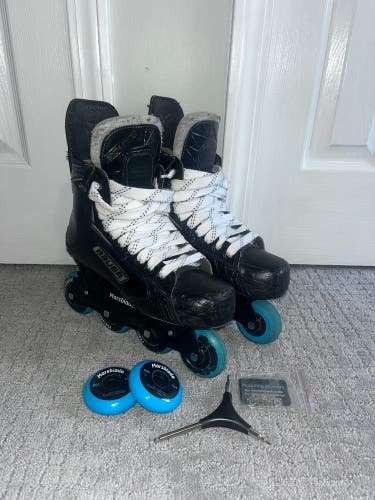 PRO STOCK Bauer Supreme 2s Pro / Marsblade O1 Inline Skates Size 7