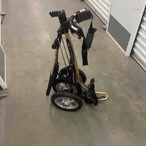 Gold Unisex Bag Boy Push Cart (Used)