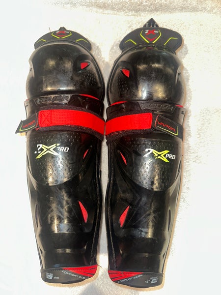 Senior Bauer Vapor 2X Pro 14" Shin Pads (Used)