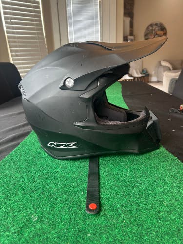 AFX FX-17 Matte Black off-road dirt bike, ATV, motocross helmet size large (59-60cm)