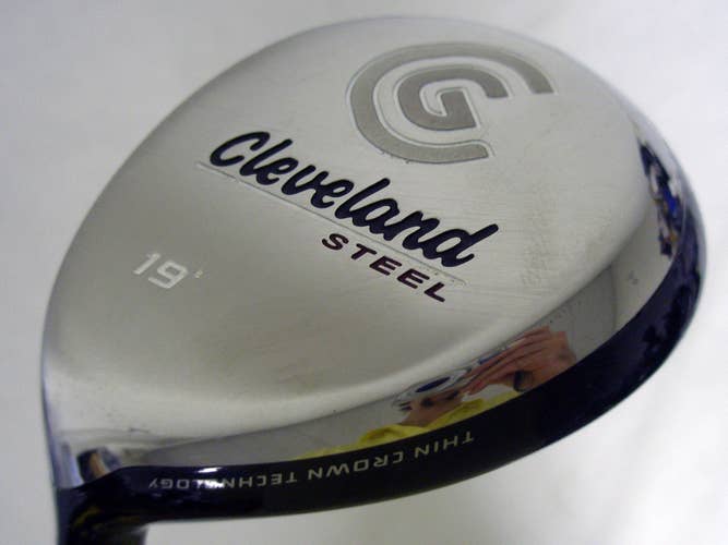 Cleveland Launcher Steel 5 Wood 19* (Graphite, REGULAR, LEFT) 5w LH Golf Club