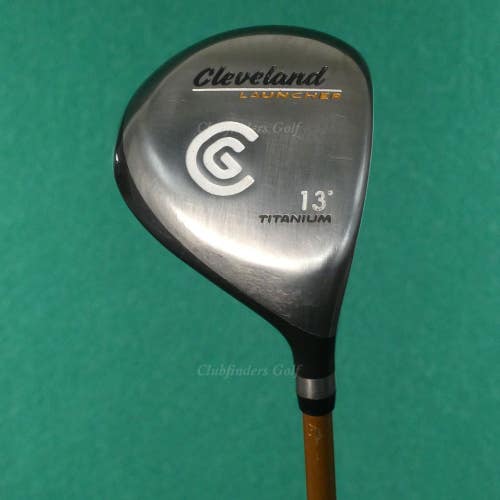 Cleveland Launcher Titanium Fairway 13 3 Wood Launcher Gold Graphite Regular