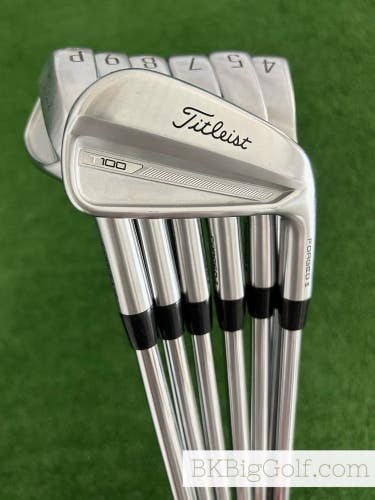 Titleist T100 23 Forged Iron Set 4-P / True Temper AMT White Stiff