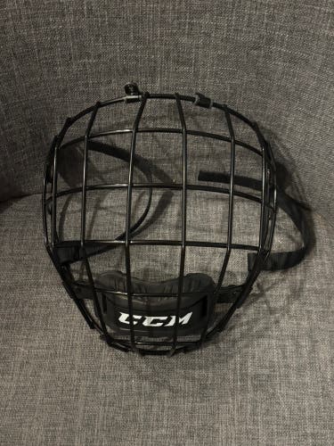 CCM FM580 Hockey Face Mask Cage Senior Large Black