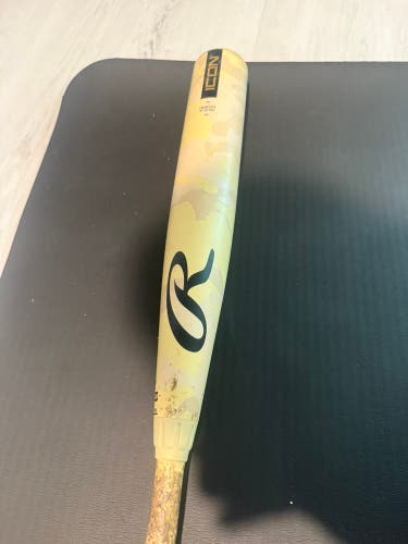 2025 Rawlings Icon Composite BBCOR Certified Bat (-3) 30 oz 33" (Used)