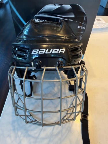 Small Bauer IMS 5.0 Helmet with cage (Used)
