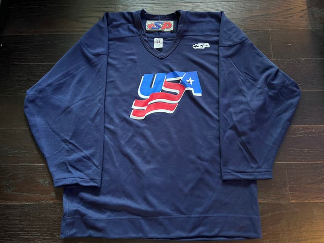 SP Team USA Practice Jersey Blue Size 52 Jersey (New)
