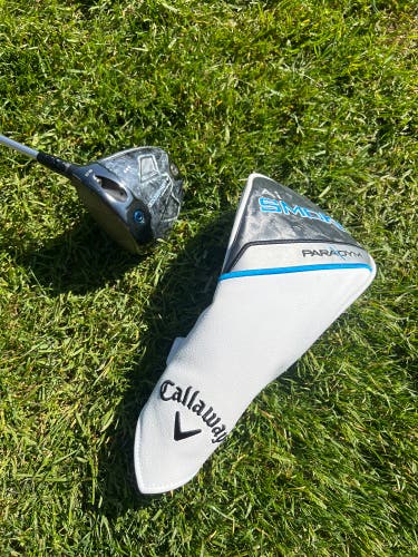 Men's 2024 Callaway Paradym Ai Smoke Triple Diamond Max Right Handed Driver Stiff Flex 9 Loft Graphi
