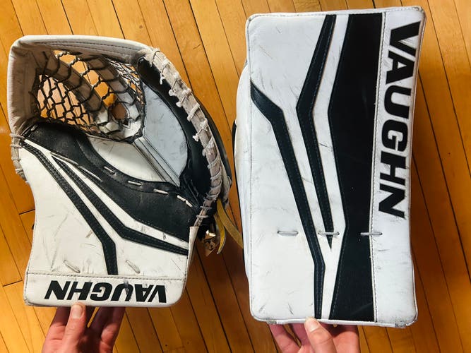 Vaughn Velocity Regular Glove and Blocker set (Used)