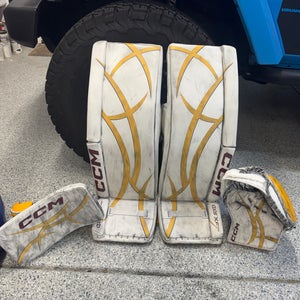 Arizona State NCAA 34" 2024 CCM AXIS Pro Regular Goalie Full Set (Used)