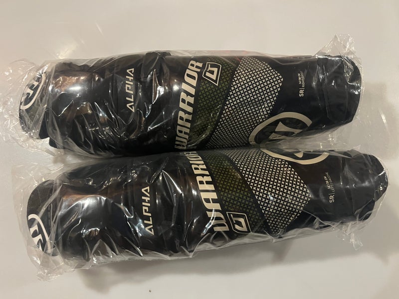 Senior Warrior Alpha LT 15" Shin Pads (New)