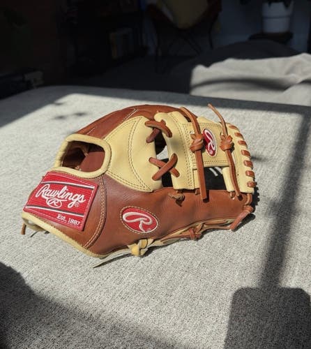 Infield RH Rawlings Pro Preferred Baseball Glove 11.25" (Used)