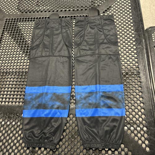 Toronto Maple Leafs 3rd Performance Pro style Sr. Large 30" Black Hockey Socks