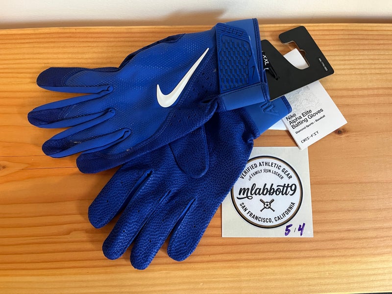 Nike Alpha Elite Batting Gloves - Adult XXL College/Pro Stock (New w/Tags)