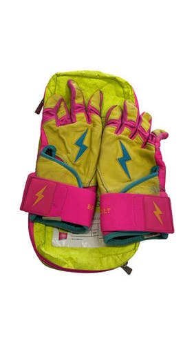 Used BB/SB Batting Gloves Yellow SM 11859-S000030625