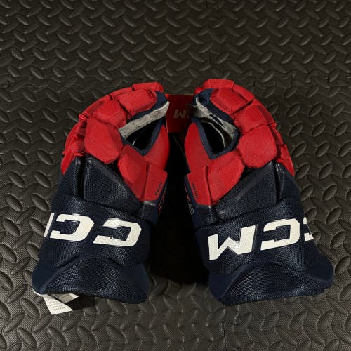CCM JetSpeed FT8 Pro Gloves 14" (New) - Red / Blue