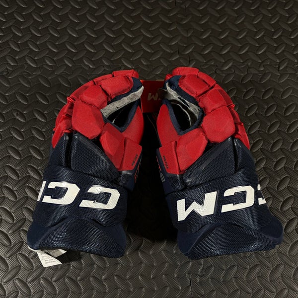 CCM JetSpeed FT8 Pro Gloves 14" (New) - Red / Blue