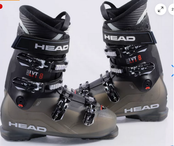 NEW HEAD Edge LYT 8 R Ski Boots Men's size 31.5 mondo