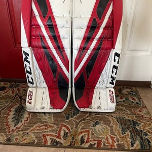 32" CCM Extreme Flex 4 Goalie Leg Pads (Used) MADE IN CANADA