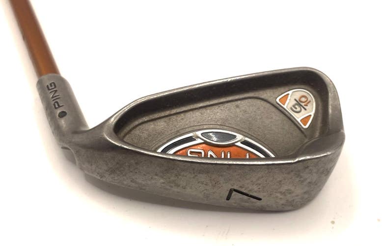 PING G10 7 IRON BLACK DOT TFC 129 i REGULAR GRAPHITE SHAFT *Good*