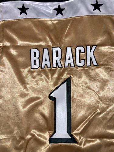 One-of-a-Kind authentic Personalized Washington Wizards Basketball Jersey with Barack (Obama) #1
