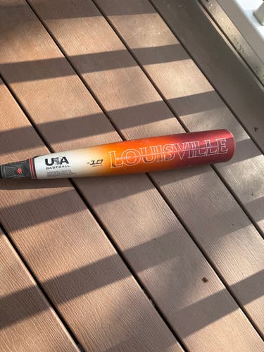 2023 Louisville Slugger Select PWR Hybrid USABat Certified Bat (-10) 22 oz 32" (Used)